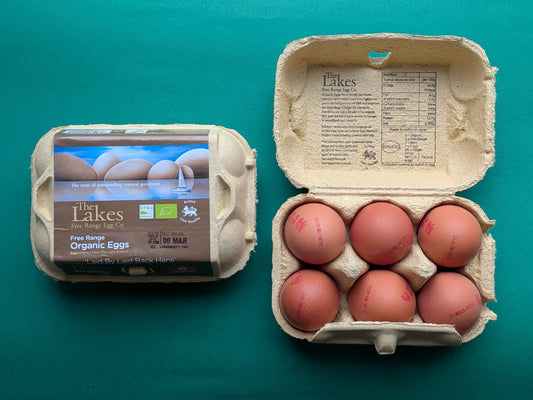 Fresh Eggs - Organic, half dozen