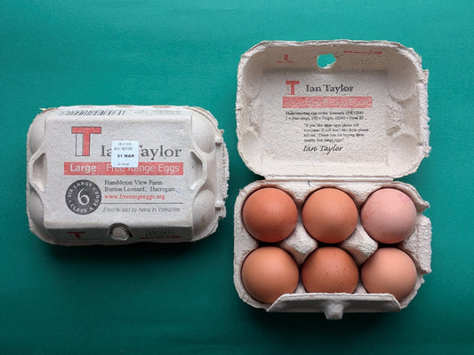 Fresh Eggs - Free range, half dozen
