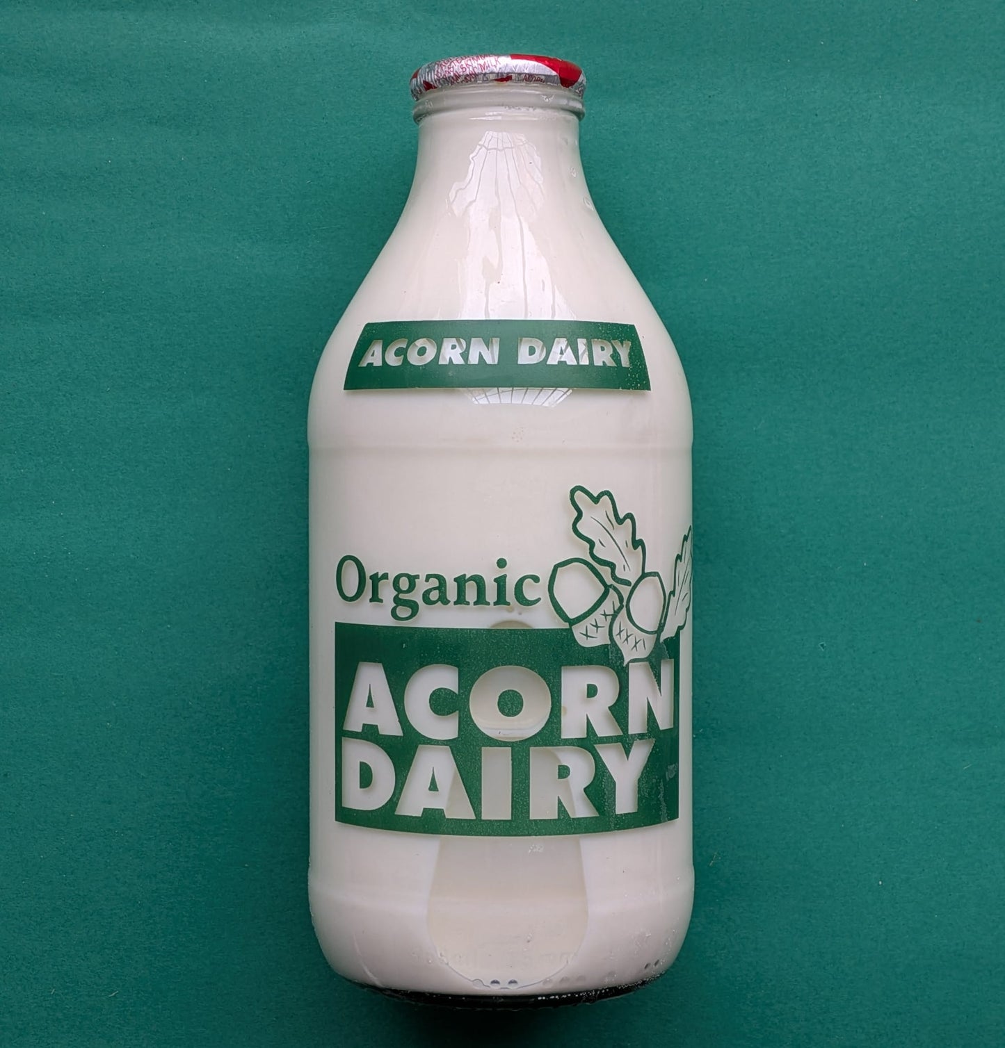 Fresh Organic Milk - 1 pint (bottle)